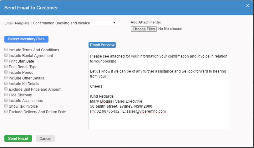 Additional news – Email Preview